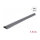 Delock Kabelkanal PVC flexibel 50 x 13 mm - Länge 1,5 m grau