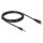 Delock Verlängerungskabel Klinke 3,5 mm 5 Pin Stecker zu Buchse 3 m schwarz