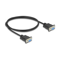 Delock RS-232 Kabel Seriell D-Sub9 Buchse zu Buchse mit...