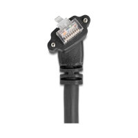Delock GigE Kamera Kabel RJ45 Stecker 45° gedreht und...