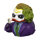 TUBBZ Sammelente - DC Comics Joker The Dark Night 1st Edt9cm