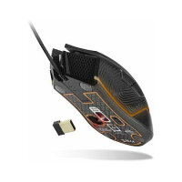 LEXIP GAMING - AR18 AERO SPEED GAMING MAUS kabellose Gaming Maus mit Keramikgleitern