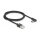 Delock USB 2.0 Kabel Typ-A Stecker zu USB Type-C™ Stecker gewinkelt 1 m schwarz