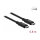 Delock USB4™ 40 Gbps Kabel koaxial 0,8 m