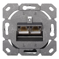 DIGITUS Aufputzdose Cat5e 2xRJ45 geschirmt Signalweiß