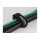 Delock Klett-Kabelbinder mit Schlaufe L 150 x B 20 mm schwarz 5 Stück