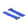 Delock Klett-Kabelbinder mit Schlaufe L 280 x B 38 mm blau 3 Stück