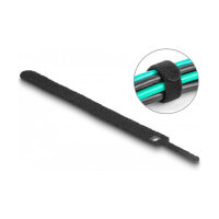 Delock Klett-Kabelbinder L 150 x B 12 mm schwarz 10...