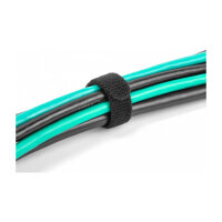 Delock Klett-Kabelbinder L 150 x B 12 mm schwarz 10 Stück