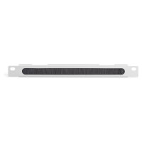 DIGITUS Kabelbürstenleiste 0,5HE 10" 254mm grau