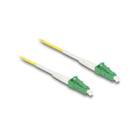 Delock Kabel Lichtwellenleiter LC-APC zu LC-APC Simplex Singlemode OS2 0,5 m
