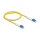 Delock LWL Kabel LC Duplex zu LC Duplex Singlemode OS2 winkelbar 2 m