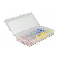 Delock Kabelverbinder Sortiment Box 170-teilig farbig