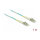 Delock Kabel Lichtwellenleiter LC zu LC Multimode OM3 1 m
