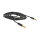 Delock Klinkenkabel 3,5 mm 4 Pin Stecker zu Stecker 2 m schwarz