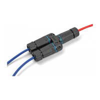 Delock Kabelverbinder RJ45 Buchse zu 2 x RJ45 Buchse Cat.6A wasserfest