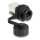 Delock Kabelverbinder RJ50 Buchse zu RJ50 Buchse zum Einbau mit Verschlusskappe IP68 staub- und wasserdicht schwarz