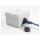 Delock Kabelverbinder RJ50 Buchse zu RJ50 Buchse zum Einbau mit Verschlusskappe IP68 staub- und wasserdicht schwarz