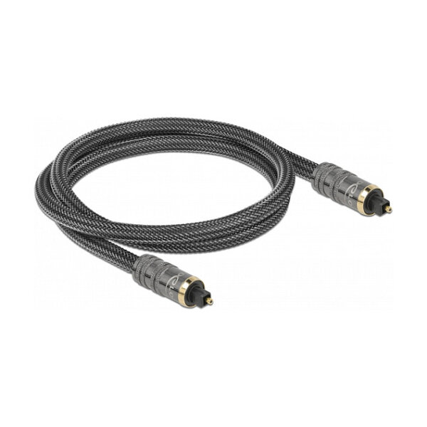 Delock TOSLINK Kabel Standard Stecker - Stecker 1 m