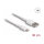 Delock USB Ladekabel für iPhone™, iPad™, iPod™ weiß 30 cm