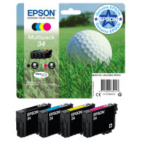 Epson Tinte 34 4er-Pack black + color T3466