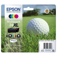 Epson Tinte 34 4er-Pack black + color T3466