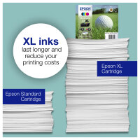 Epson Tinte 34 4er-Pack black + color T3466
