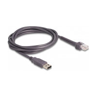 Delock RJ50 zu USB 2.0 Typ-A Barcodescanner Kabel 2 m