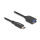 Delock USB 10 Gbps Kabel USB Type-C™ Stecker zu Typ-A Buchse 50 cm koaxial