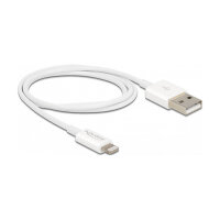 Delock USB Daten- und Ladekabel für iPhone™, iPad™, iPod™ weiß 1 m