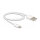 Delock USB Daten- und Ladekabel für iPhone™, iPad™, iPod™ weiß 1 m