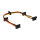 Delock Kabel Power SATA 15 Pin Stecker > 4 x SATA 15 Pin Buchse 40 cm mehrfarbig