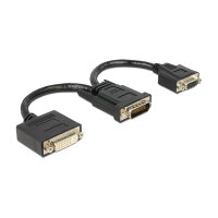 Delock Adapter DMS-59 Stecker > DVI 24+5 Buchse + VGA...