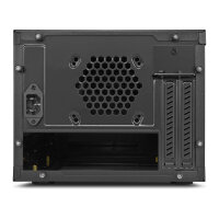 Sharkoon QB One Schwarz - Midi/Minitower ITX, Mini-ITX 3,5 " - PC-/Server Netzteil Kühler - USB, USB 2.0, USB 3.0