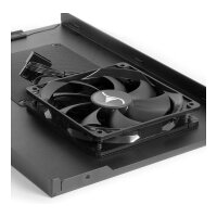 Sharkoon QB One Schwarz - Midi/Minitower ITX, Mini-ITX 3,5 " - PC-/Server Netzteil Kühler - USB, USB 2.0, USB 3.0