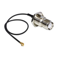 Delock Antennenkabel RP-TNC Buchse zum Einbau zu I-PEX...