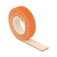 Delock Klettband auf Rolle L 1 m x B 13 mm orange