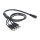 Delock Kabel DC Verteiler 5,5 x 2,1 mm 1 x Buchse > 4 x Stecker