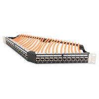 Digitus Keystone CAT6a RJ45 Buchse AWG 22-26 360°...