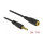 Delock Verlängerungskabel Klinke 3,5 mm 5 Pin Stecker zu Buchse 1 m schwarz