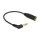 Delock Audiokabel Klinkenstecker 3,5 mm 3 Pin gewinkelt > Klinkenbuchse 2,5 mm 3 Pin