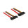 Delock Verlängerungskabel SATA 6 Gb/s 22 Pin Stecker > SATA 22 Pin Buchse (5 V + 12 V) 10 cm