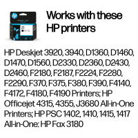 HP 21 original Ink cartridge C9351AE UUS black standard...