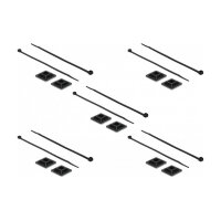 Delock Befestigungssockel 25 x 25 mm mit Kabelbinder L...