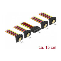 Delock Kabel SATA 15 Pin Strom Stecker mit...