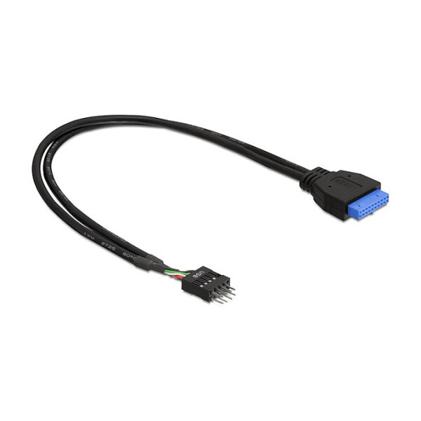 Delock Kabel USB 3.0 Pin Header Buchse > USB 2.0 Pin Header Stecker 60 cm