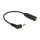 Delock Audiokabel Klinkenstecker 2,5 mm 3 Pin gewinkelt > Klinkenbuchse 3,5 mm 4 Pin