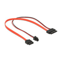 Delock Kabel SATA 6 Gb/s 7 Pin Buchse + Micro Fit 3.0 4...