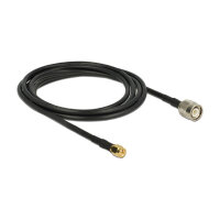 Delock Antennenkabel TNC Stecker > SMA Stecker CFD200 2,5 m low loss