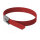 Delock Edelstahlkabelbinder L 400 x B 7,9 mm rot 10 Stück